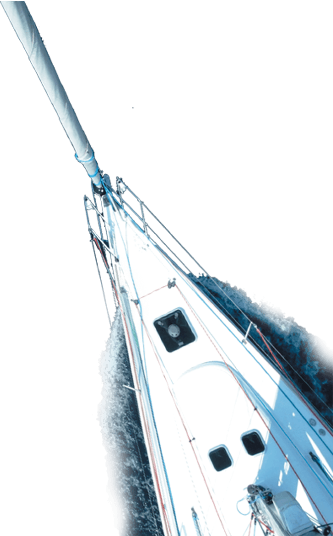 Sailboat tracked with a KentallTech GPS device